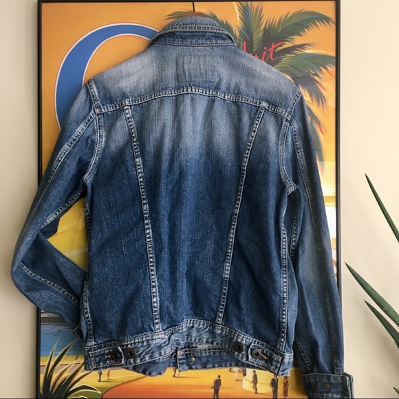 Vintage GUESS? ๐ Cool Denim 2010 Jacket - Picture 6 of 8